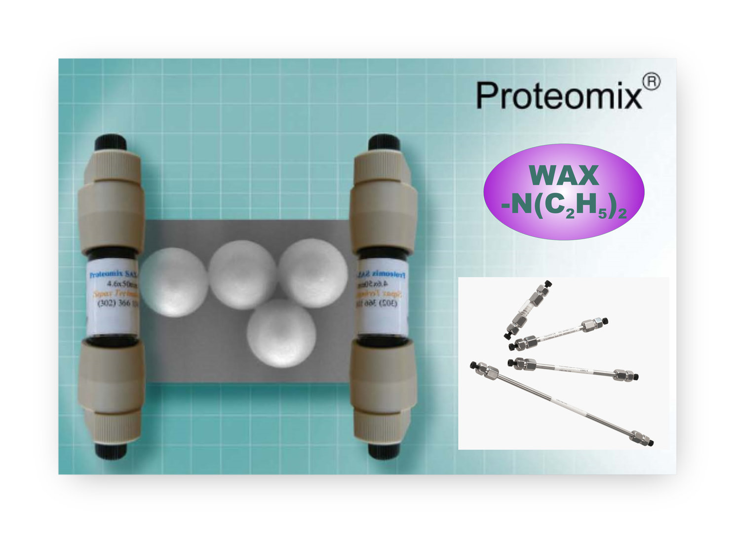 HPLC Column, Sepax, Proteomix WAX, NP1.7, Guard cartridge with holder , 1.7um, NP 2 x 10 mm