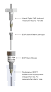 optimize  EXP2 Stem Filter Replacement Cartridge, 0.5 µm