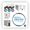 2-channel Biotech DEGASi Prep+ Degasser, 23ml Systec AF, 5/16-24 flat bottom connectors